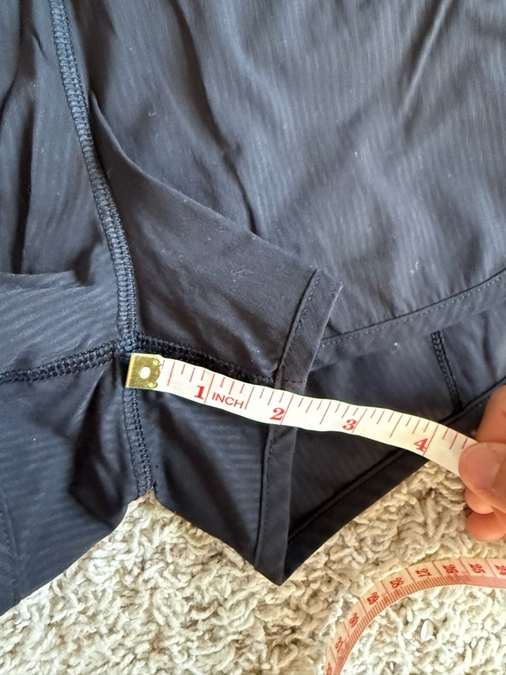 Ivivva Lululemon Girls Size 12 Black Running - Picture 6 of 6